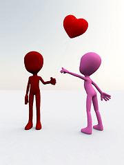 Image showing I Love Your Balloon