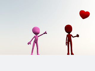 Image showing I Love Your Balloon