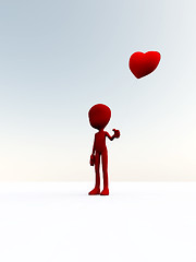 Image showing Balloon Of Love