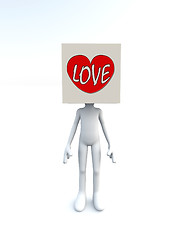 Image showing The Square Head Of Love 