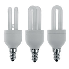 Image showing Three spare light bulbs