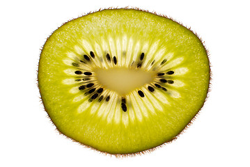 Image showing Kiwi slice