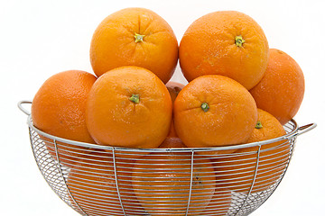 Image showing Delicious Florida oranges