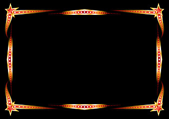 Image showing Neon frame 