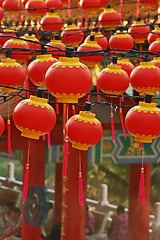 Image showing Chinese lanterns