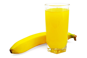 Image showing Banana juice