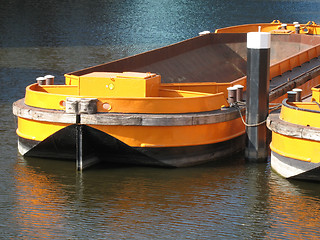 Image showing Barges