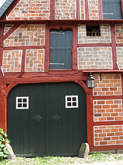 Image showing Half-timbered house