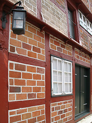 Image showing Half-timbered house