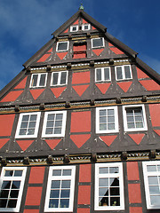 Image showing Half-timbered house