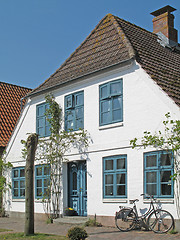 Image showing Exterior view of a house