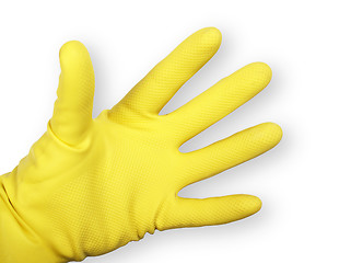 Image showing Yellow Hand