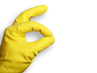 Image showing Yellow Hand