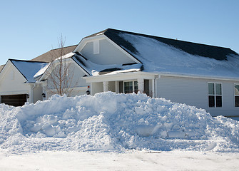 Image showing Snow Pile