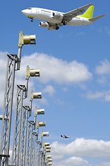 Image showing Plane and airport