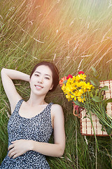 Image showing Beautiful asian woman