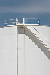 Image showing oil storage tank details