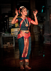 Image showing Bharathanatyam