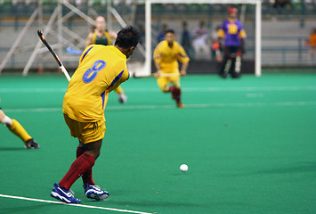 Image showing Hockey In Action