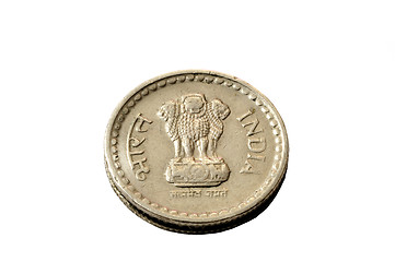 Image showing Indian coin