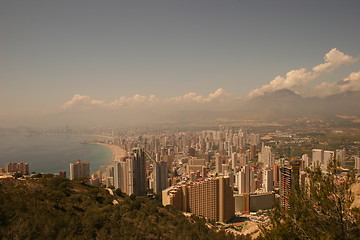 Image showing A View Of Benidorm