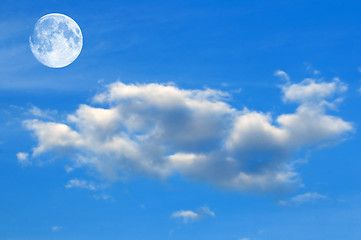 Image showing Sky and Moon