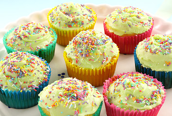 Image showing Iced Cup Cakes