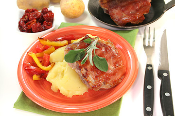 Image showing Saltimbocca