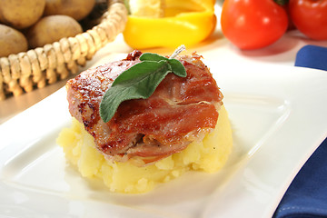 Image showing Saltimbocca