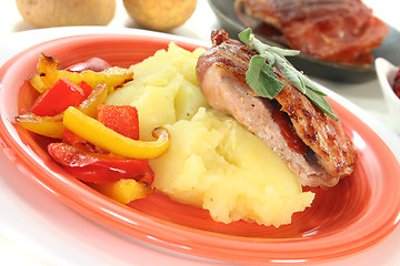 Image showing Saltimbocca