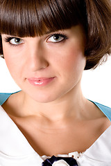 Image showing pretty brunette woman