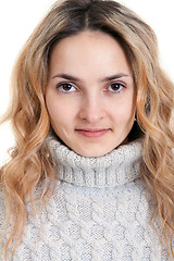 Image showing portrait of blonde