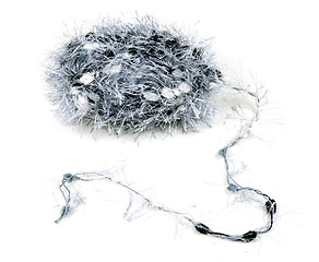 Image showing ball of fluffy gray thread