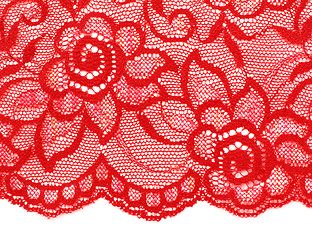 Image showing Decorative lace with pattern