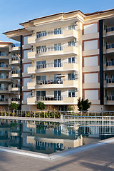 Image showing house with balconies