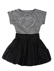 Image showing Baby striped dress