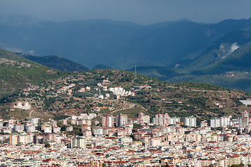 Image showing View of the city Alanya