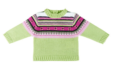Image showing Green sweater