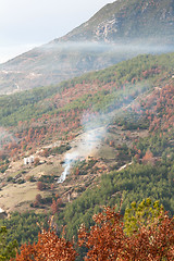 Image showing Views of the azure lake