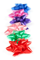 Image showing color of gift ribbons