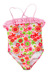 Image showing colorful children's swimsuit