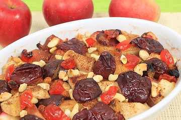 Image showing Baked fruits