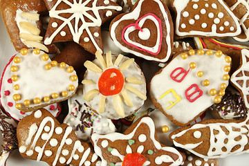 Image showing Gingerbread cookies