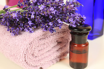 Image showing Lavender spa