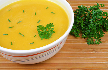 Image showing Pumpkin soup