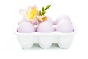 Image showing Easter eggs