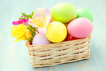 Image showing Easter eggs