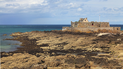 Image showing The National Fort from Saint Malo