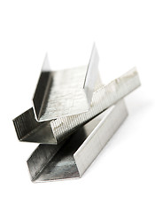 Image showing Metal staples