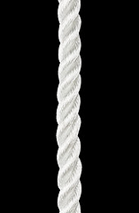 Image showing White nylon rope